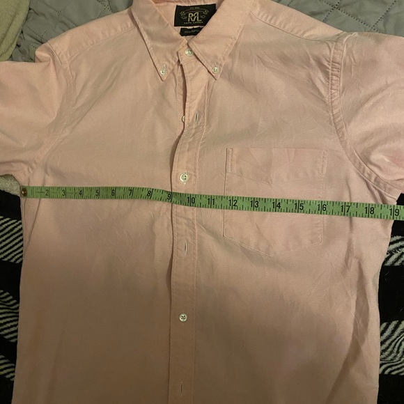 Pink RRL Button down - Picture 5 of 7